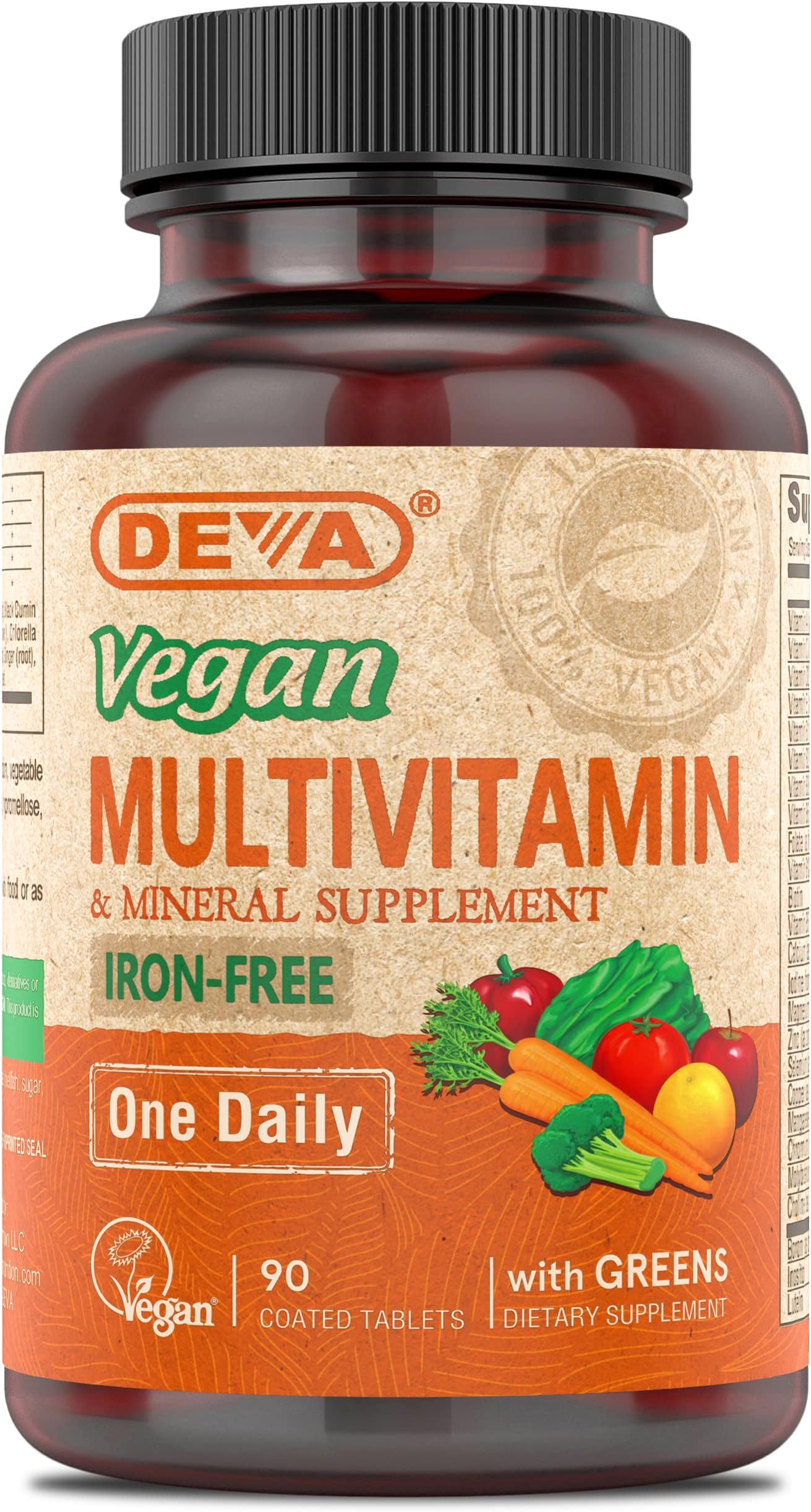 DEVA VEGAN VITAMINS CAL-MAG PLUS,VEGAN