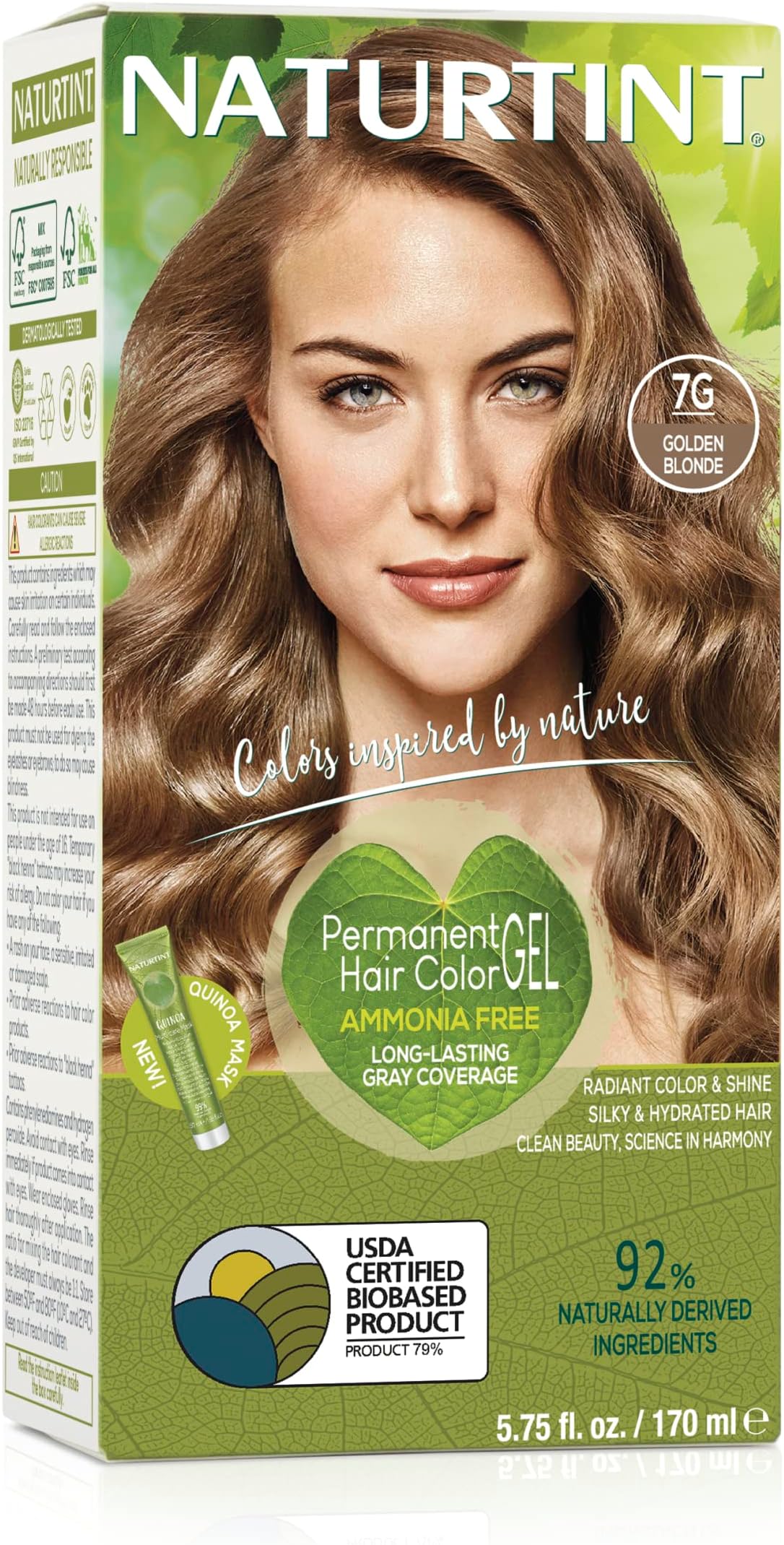 NATURTINT HAIR COLOR,5R,FIRE RED
