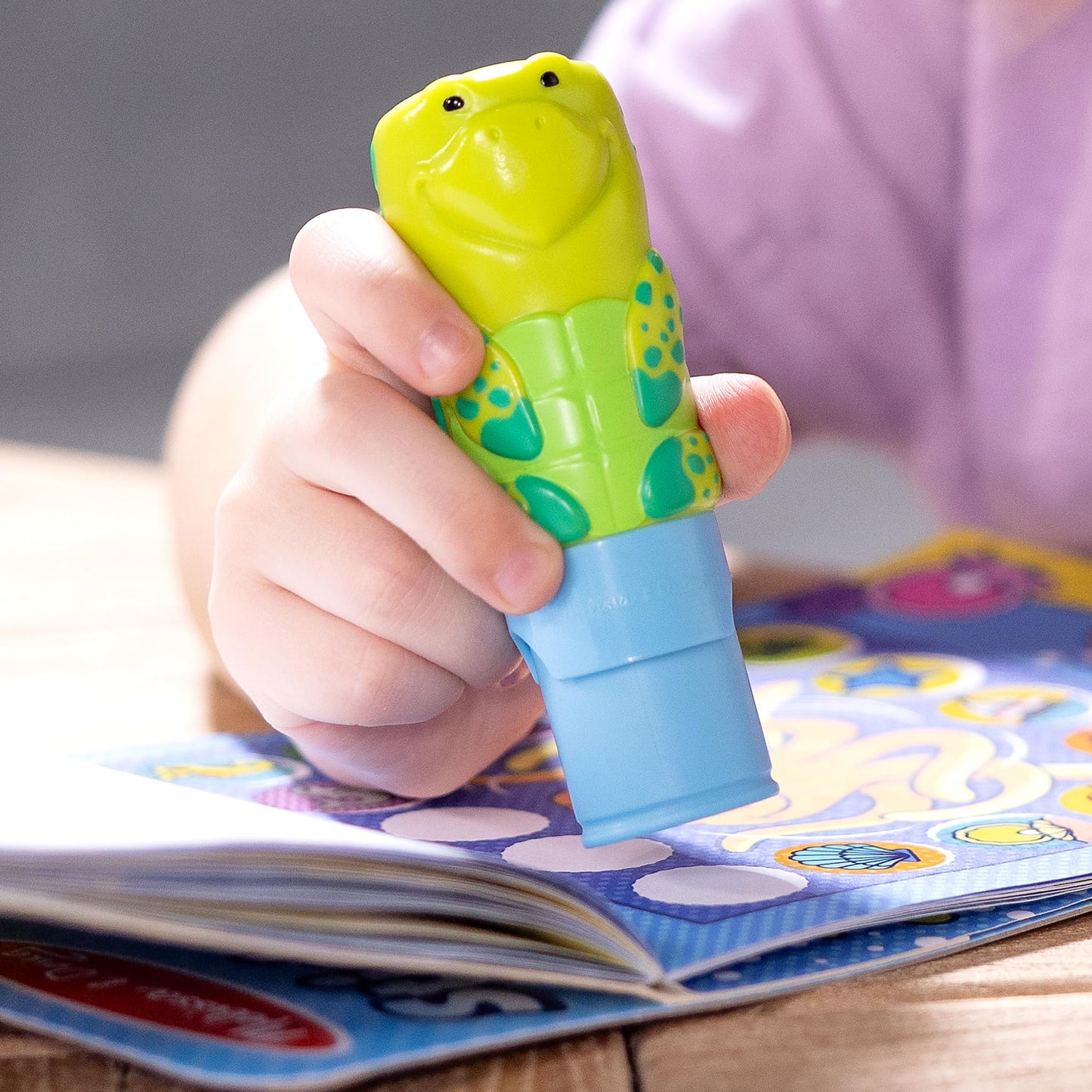 Melissa & Doug Sticker WOW! Activity Pad & Sticker Stamper - Dinosaur