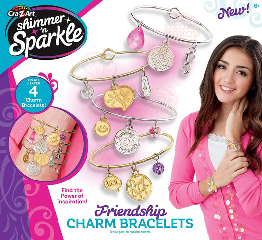 Cra-Z-Art Shimmer ‘n Sparkle ABC Bead Bracelet Kit