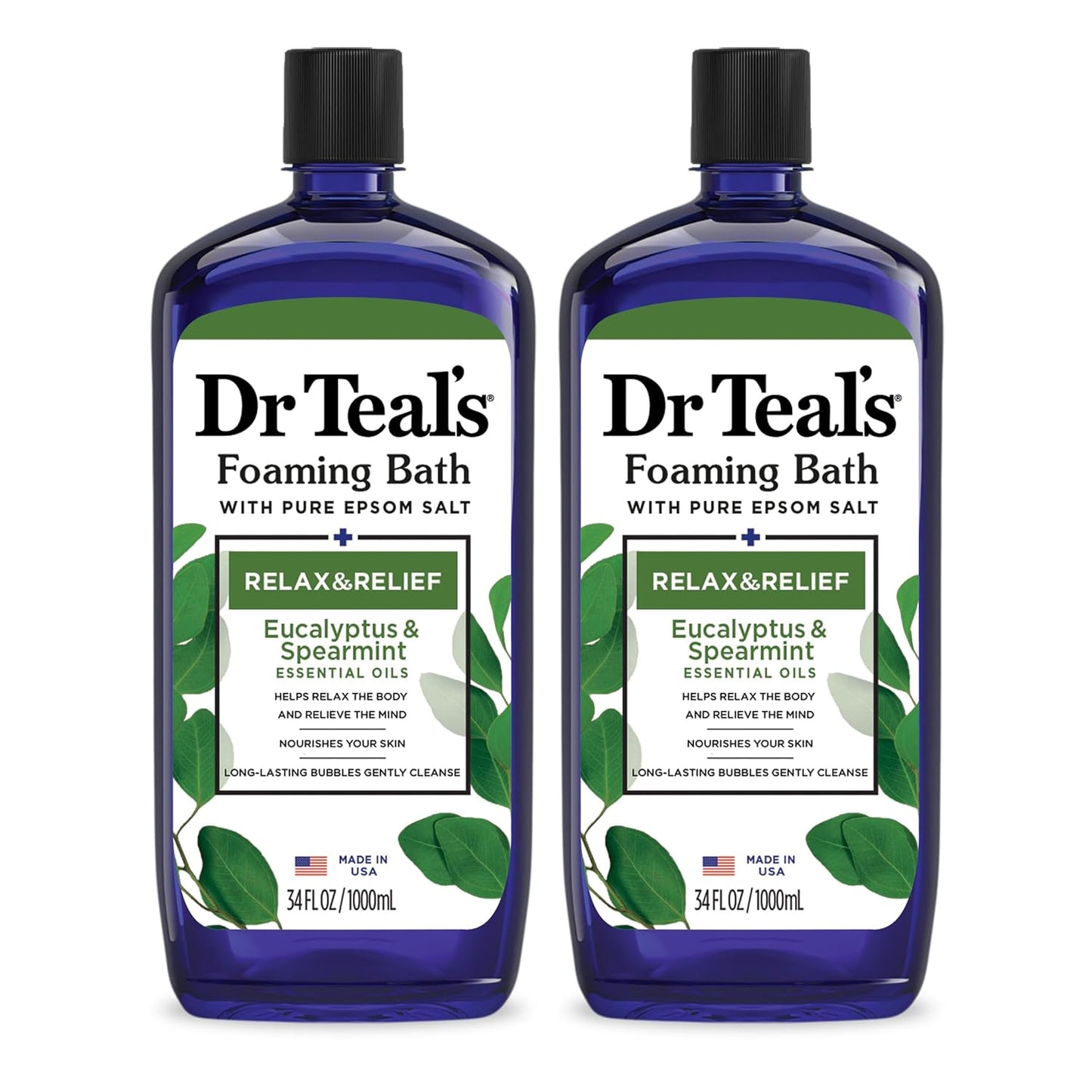 DR TEALS EUCALYPTUS FOAMING BATH 34OZ