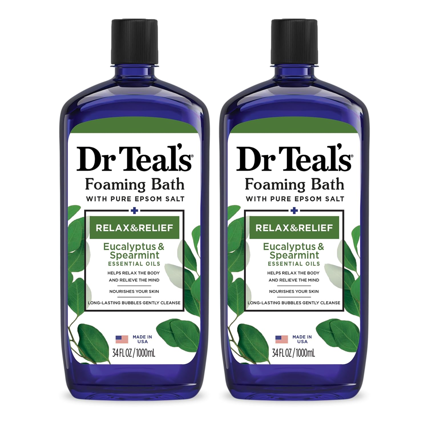 DR TEALS EUCALYPTUS FOAMING BATH 34OZ