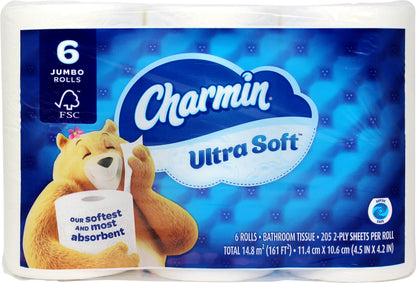 CHARMIN ULTRA SOFT 4X9 MG RL