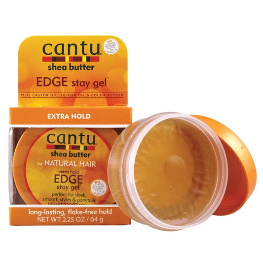 Cantu Shea Butter Edge Stay Gel Extra Hold 2.25oz