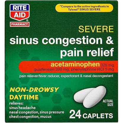 SINEX DAYTIME MAX CNG/PRSR/PAIN LCP 24CT