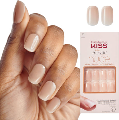 Nailene So Chic Matte Macchiato Squoval, 77145 - 28 Pc