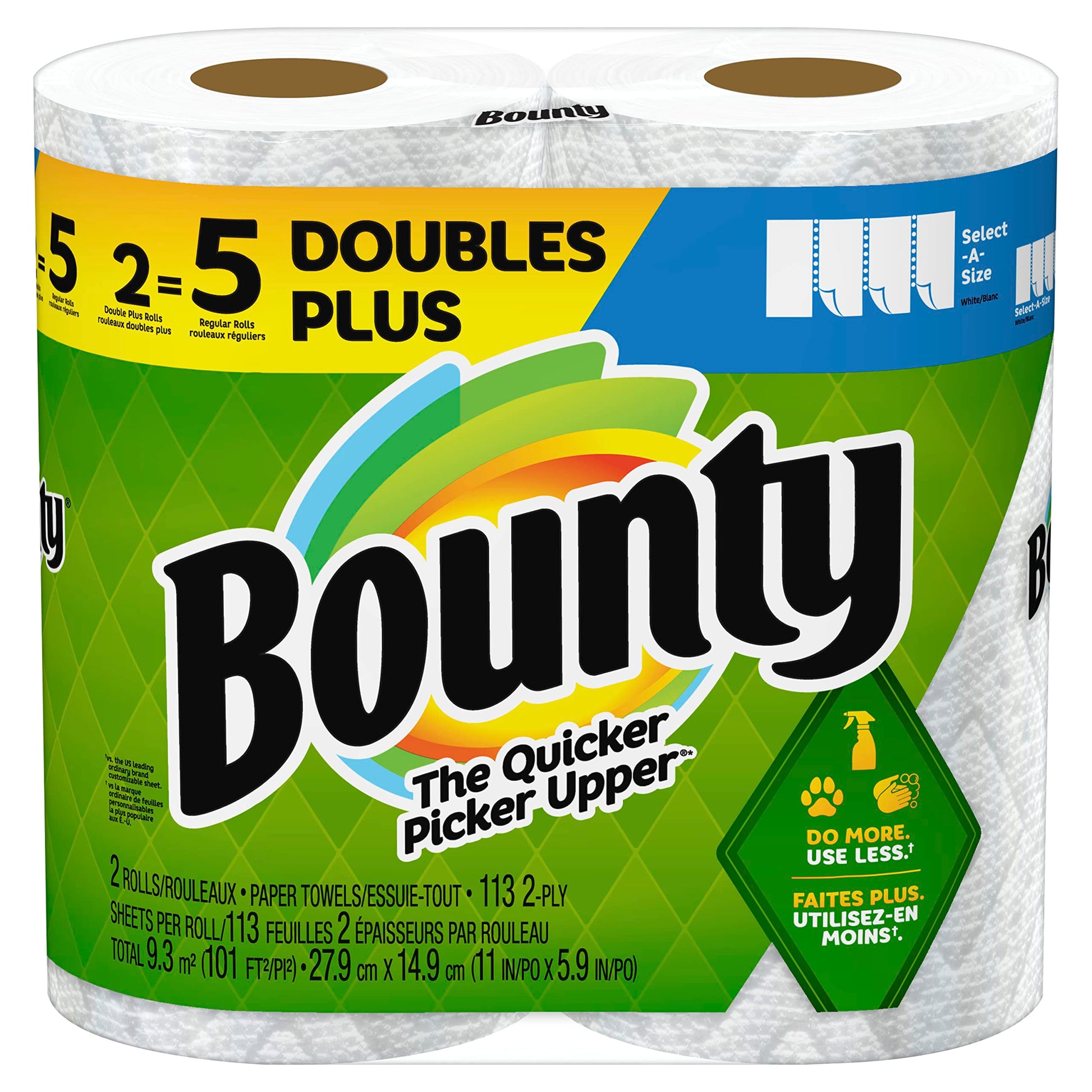 BOUNTY PAPER DBL PLUS RG TWLS 8