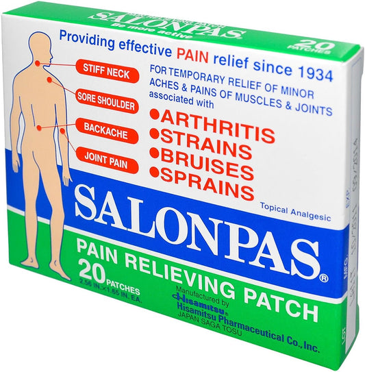 SALONPAS SALONPAS PAIN REL PATCH