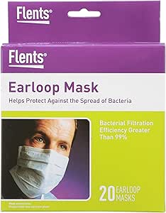 MASK EAR LOOP FLENTS 20CT API