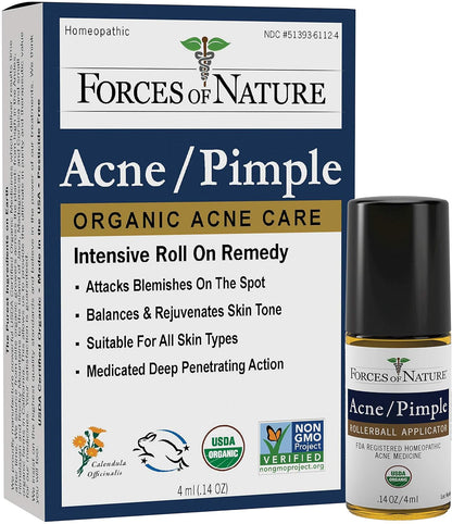 FORCES OF NATURE ACNE/PIMPLE CONTROL,OG2