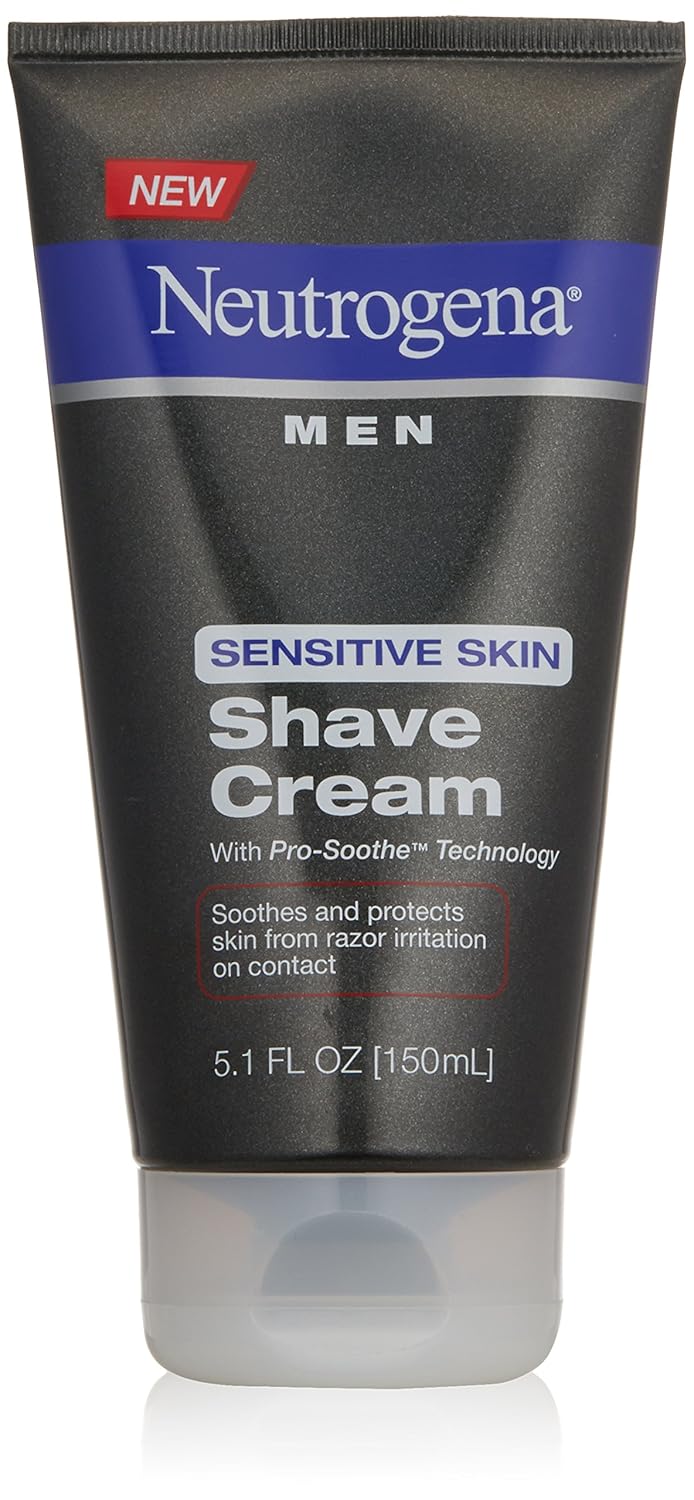NEUTROGENA MEN SHAVE CREAM SENS 5.1OZ