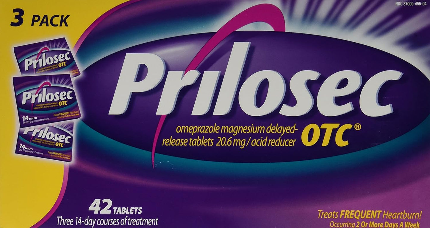 PRILOSEC OTC TB 20MG 42 24HR DR