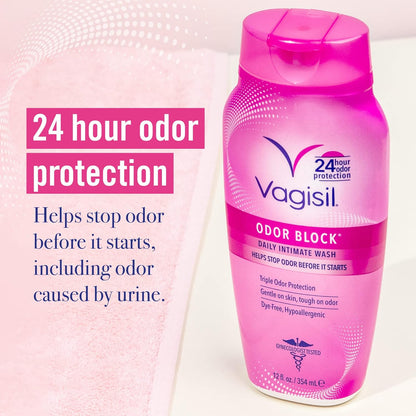 VAGISIL ODOR BLOCK WASH     12Z