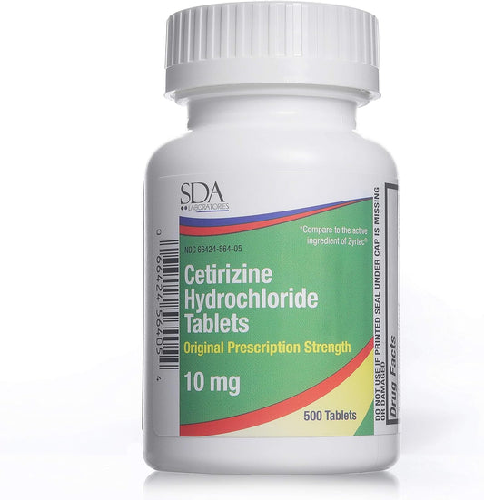 CETIRIZINE HCL TB 10MG 500 OTC