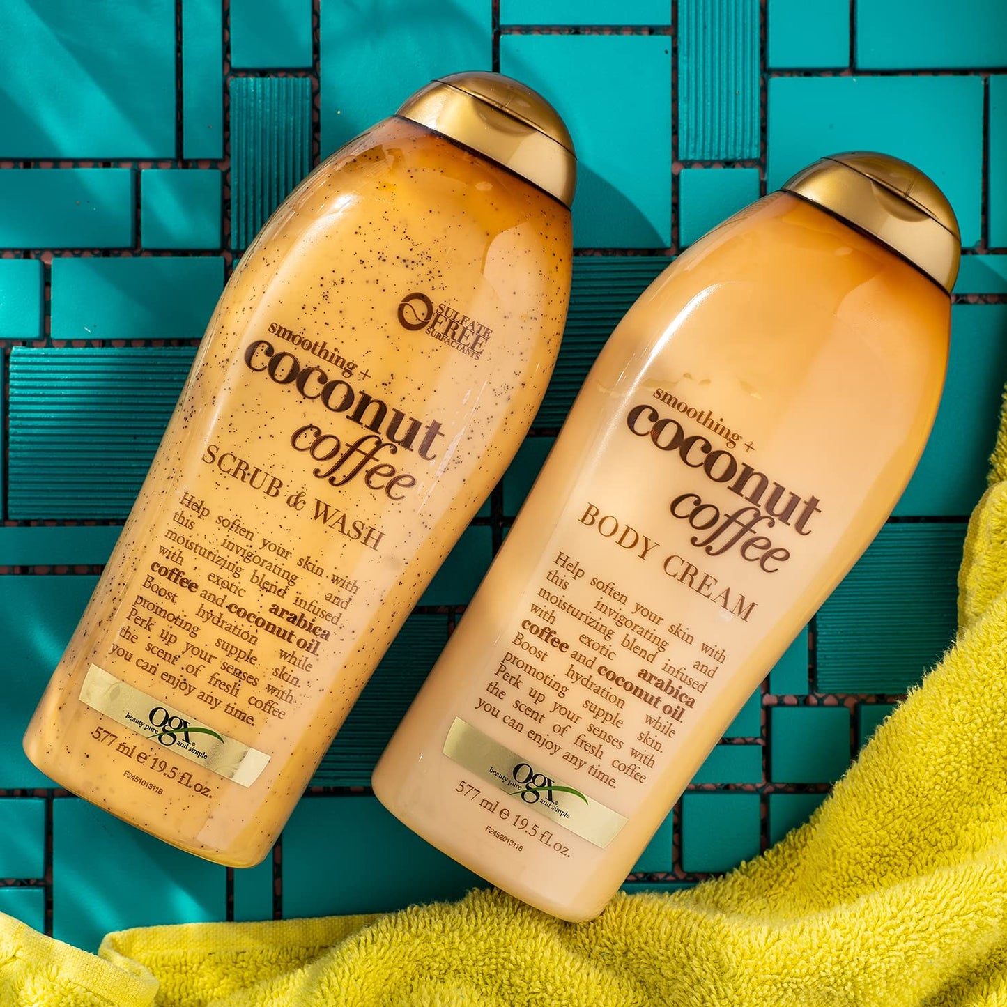 Ogx Body Cream Coconut Coffee 19.5oz