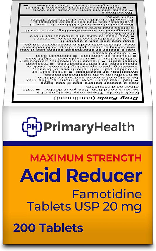 FAMOTIDINE 20 MG TAB 500