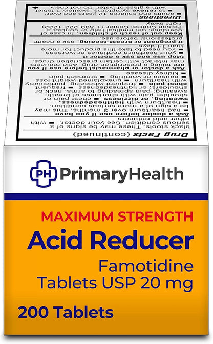 FAMOTIDINE TB 20MG 100