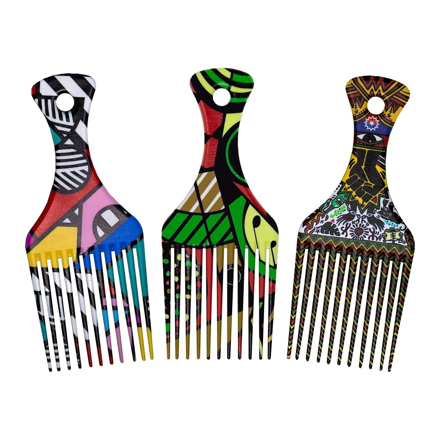 AFROPICK HARLEM PLASTIC