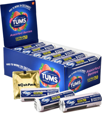 TUMS EXTRA TABLET FRUIT 48CT