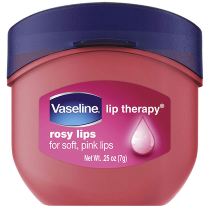 Vaseline Lip Therapy Mini Lip Balm - Rosy, Travel Size