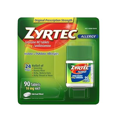 ZYRTEC ALLERGY TB 10MG 90 24HR