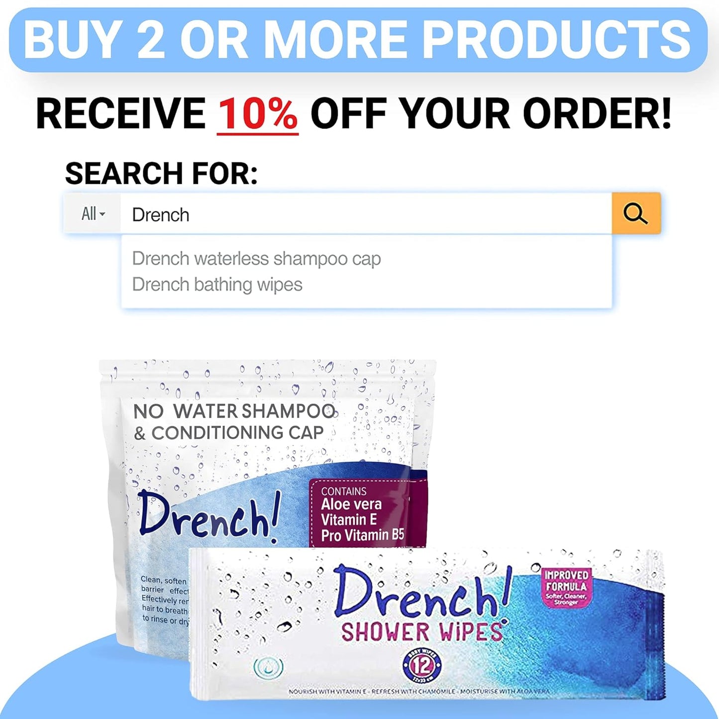 NO WATER SHAMPOO 6OZ