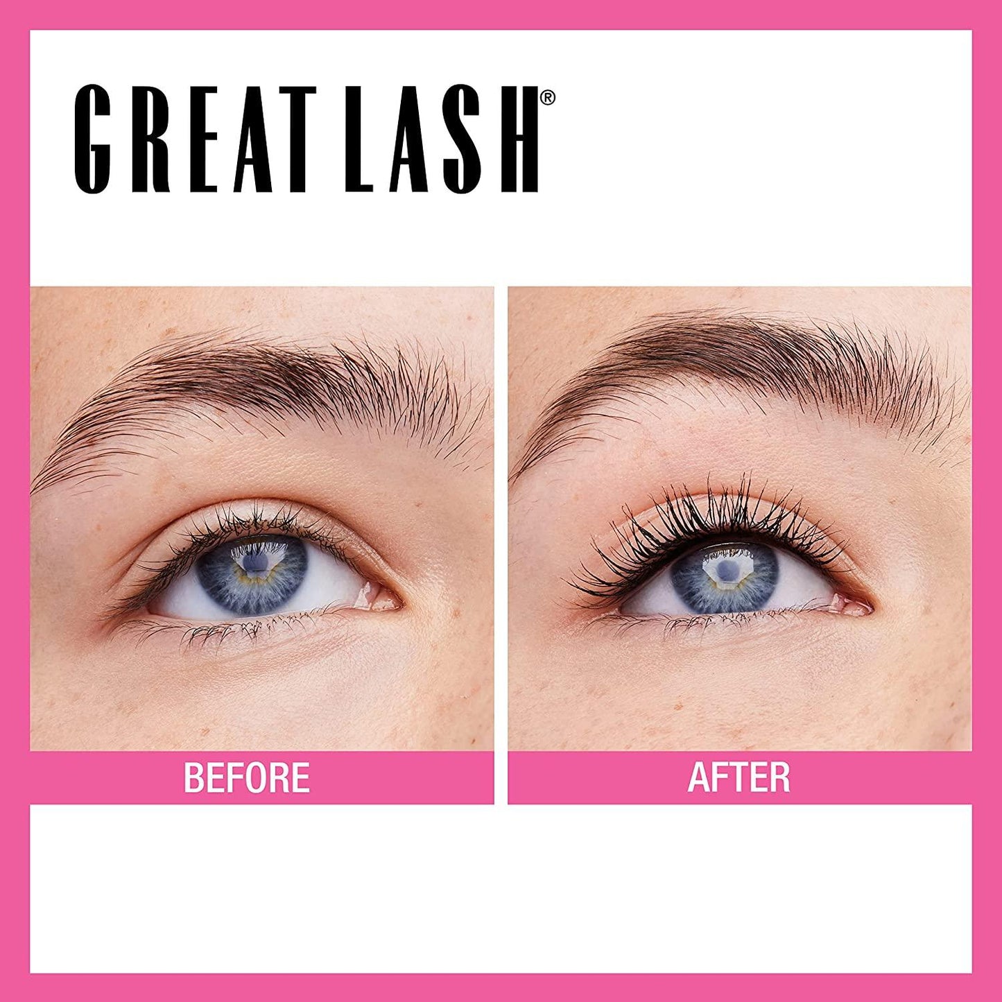 MAYBELLINE New York Great Lash Lots Of Lashes Washable Mascara, 140 Blackest Black, 0.43 oz