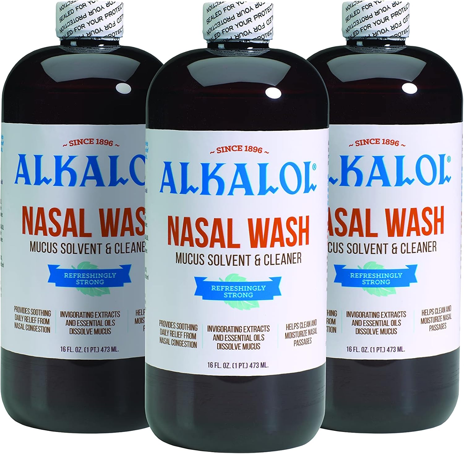 ALKALOL NASAL WASH LQ 16OZ W/CUP