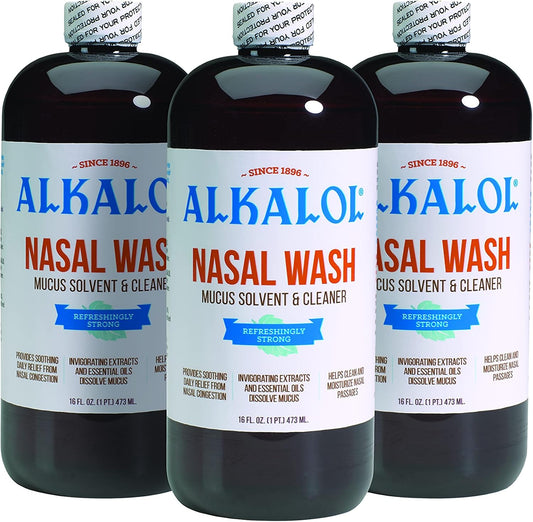 ALKALOL NASAL WASH LQ 16OZ W/CUP
