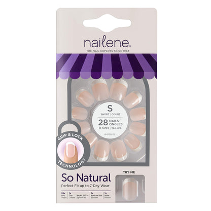 Nailene So Natural Nails Short Pink