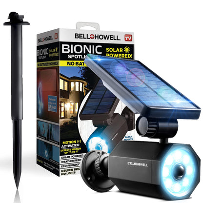 Bell + Howell Bionic Solar Powered Spotlight