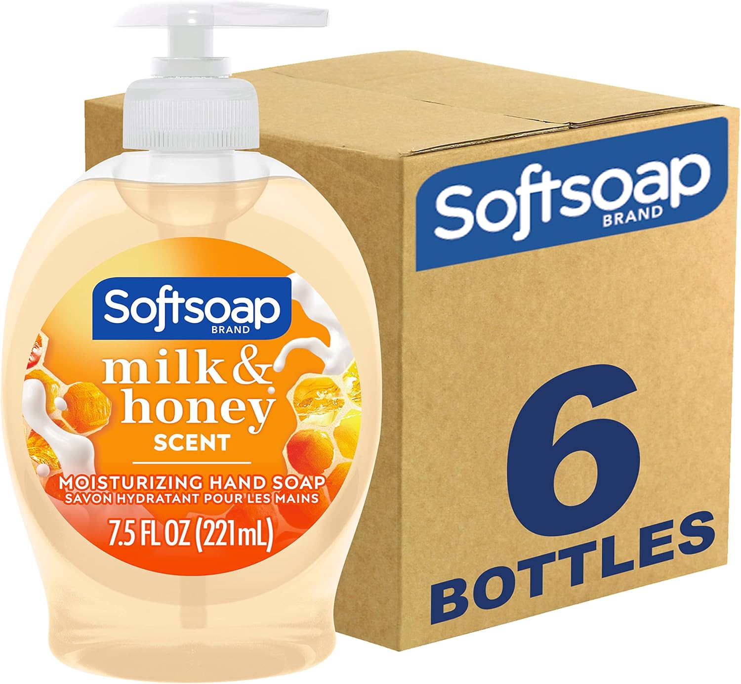 SOFTSOAP MILK HONEY LQ 7.5OZ PUMP