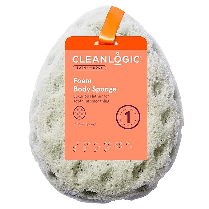 CLEANLOGIC Bath & Body Foam Body Sponge