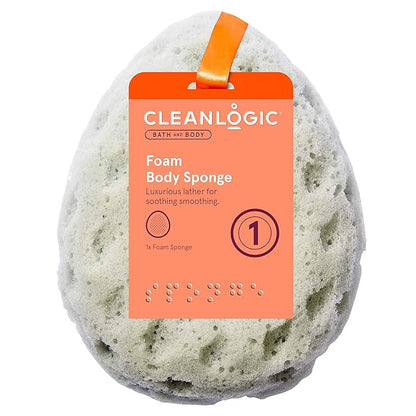 CLEANLOGIC Bath & Body Foam Body Sponge