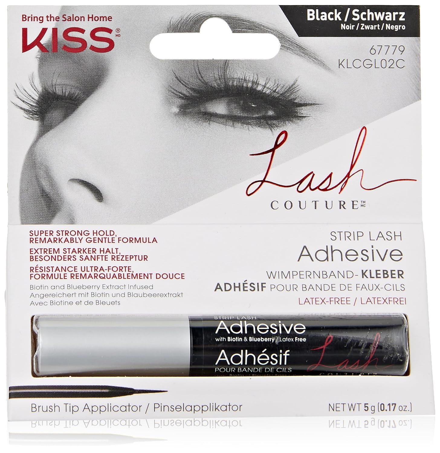 KISS Lash Couture Super Strong Strip Lash Adhesive - Clear