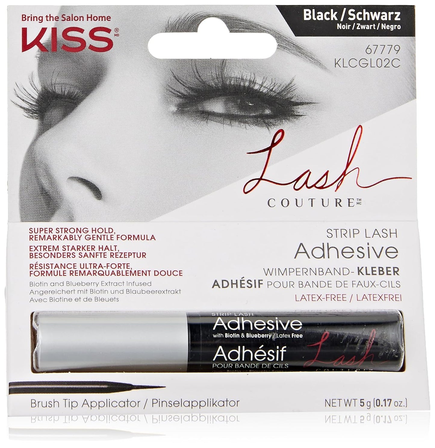KISS Lash Couture Super Flex Strip Lash Adhesive - Black