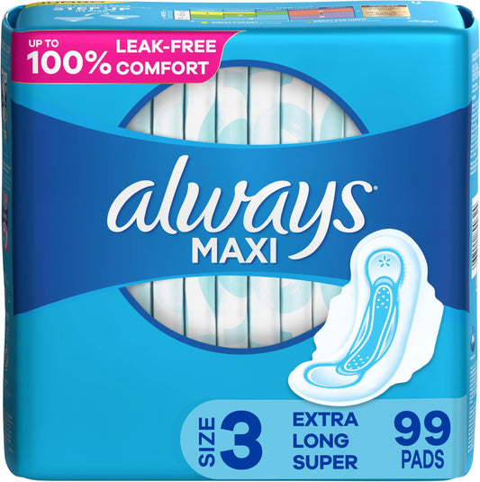 ALWAYS MAXI FLEXI-WINGS 4 PAD 12X14CT DS