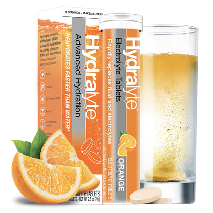 Electrolyte Supplement Tablets; Orange