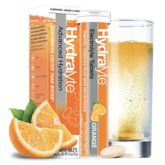 Electrolyte Supplement Tablets; Orange