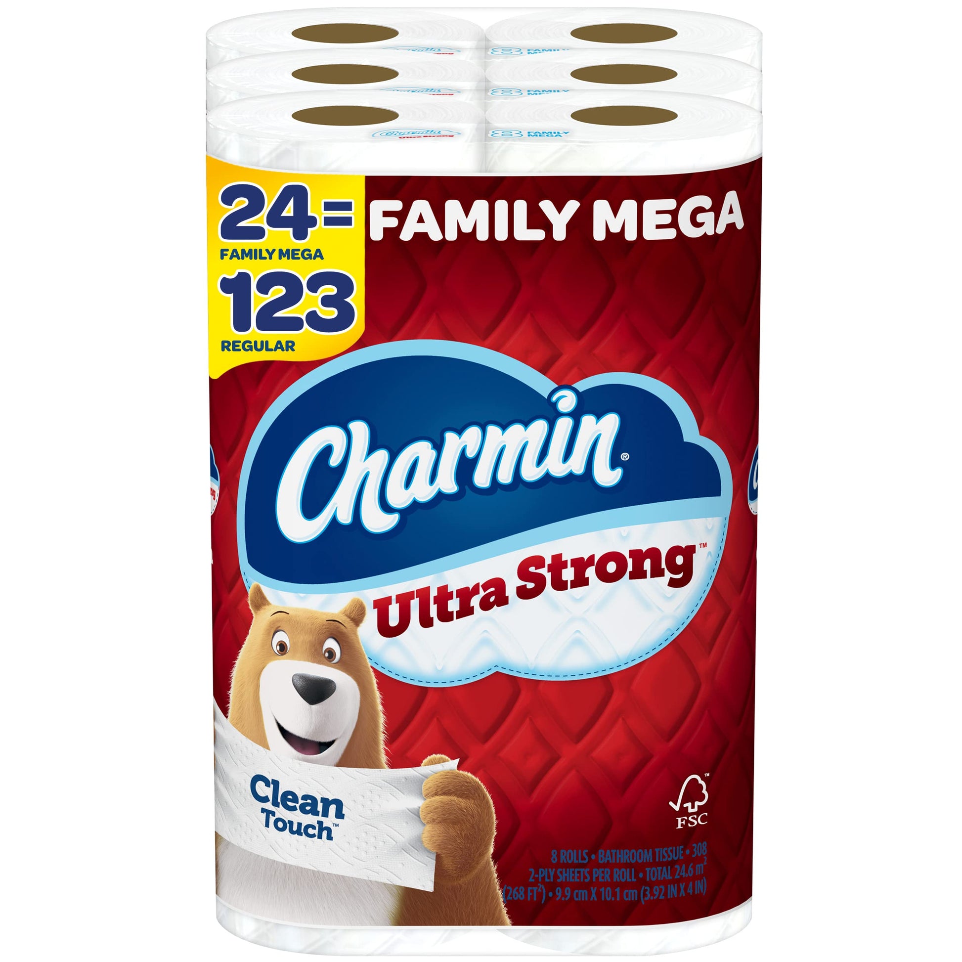 CHARMIN ULTRA STRONG 4X9 MG RL