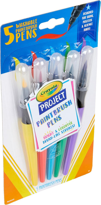 PAINT BUSH PENS NO DRIP 5 WASHABL