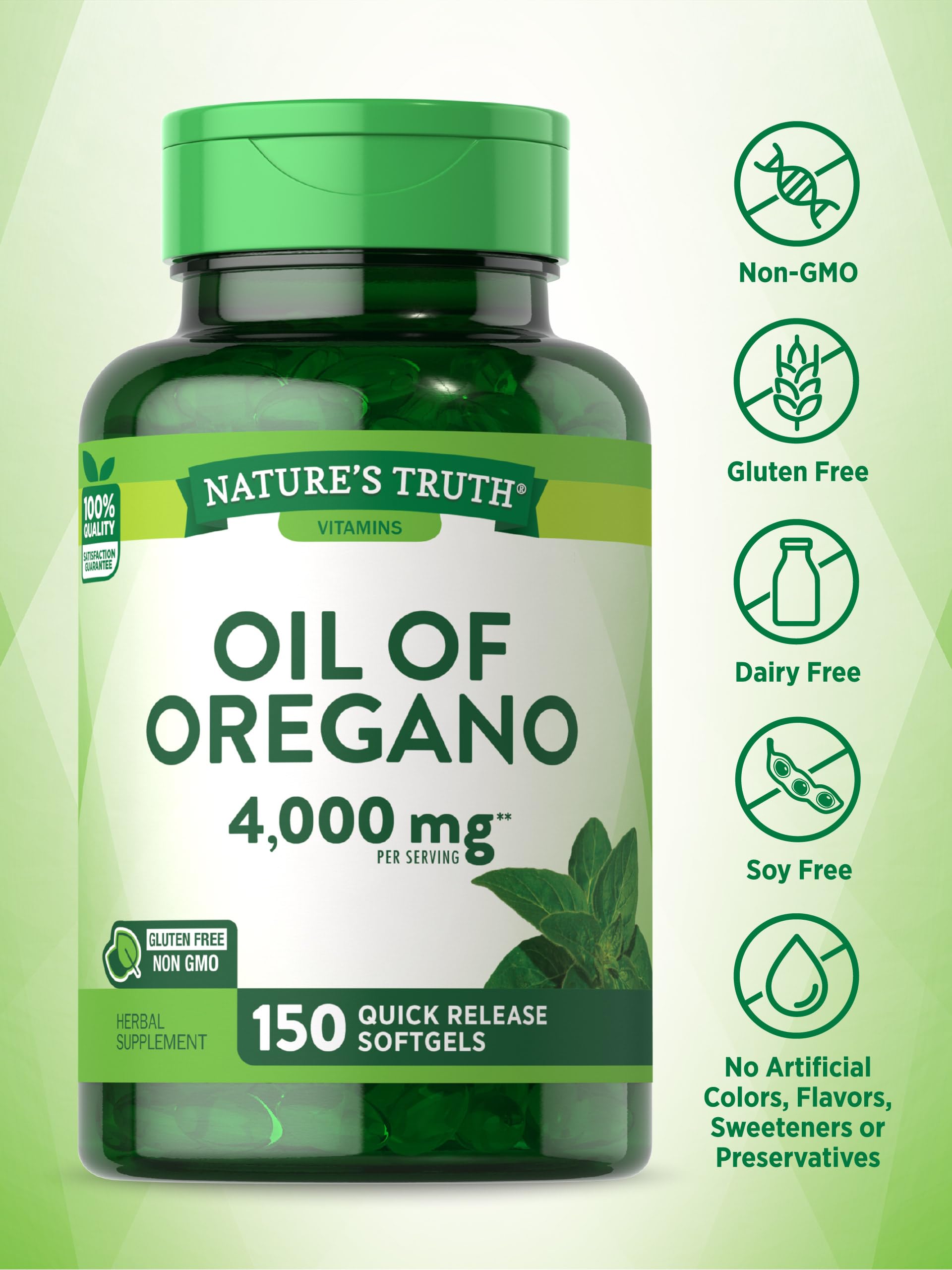 NT OIL OF OREGANO GC 1500MG 90SFG