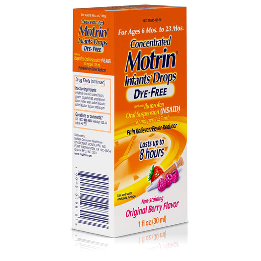MOTRIN INFANT DR 50MG/1.25ML 15ML