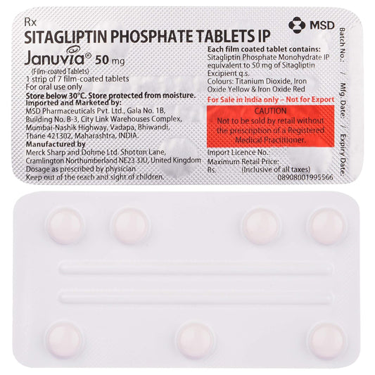 JANUVIA TB 50MG 30UU