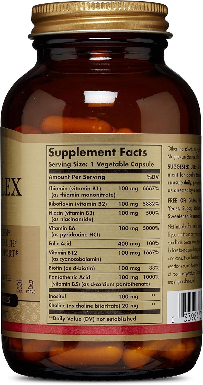 SOLGAR FORM B-COMPLEX 100