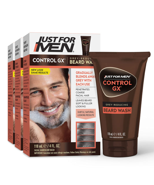 CONTROL GX GREY REDUCING BEARD WASH 4OZ