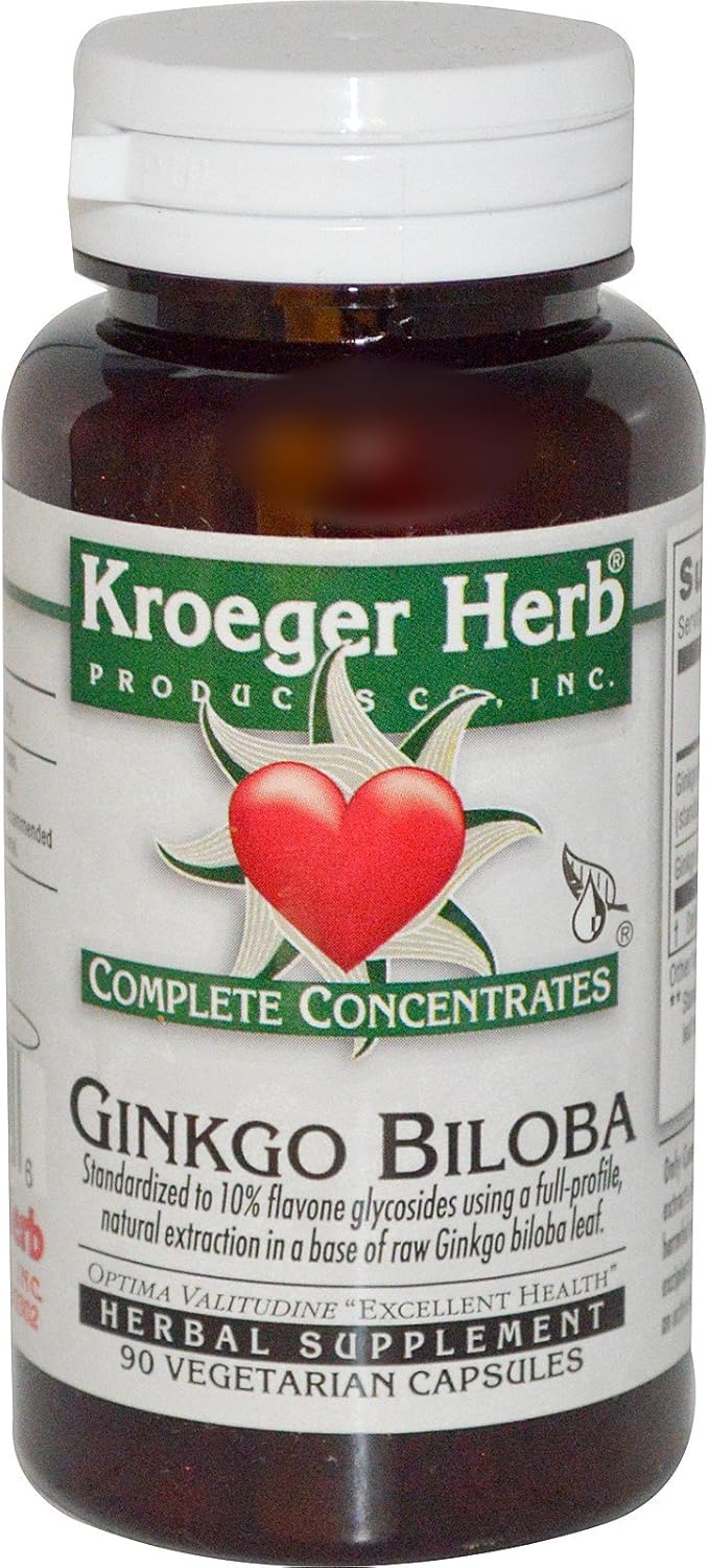 KROEGER HERB GINKGO BILOBA 10%