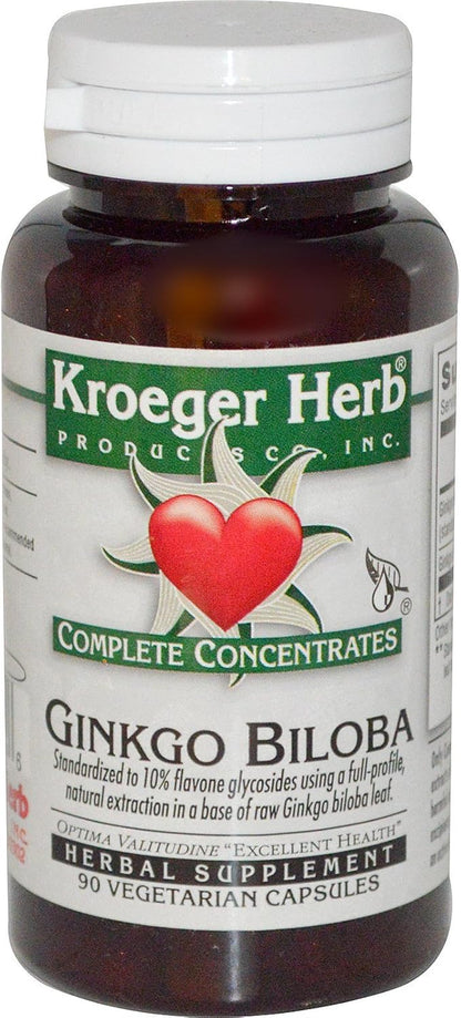 KROEGER HERB GINKGO BILOBA 10%