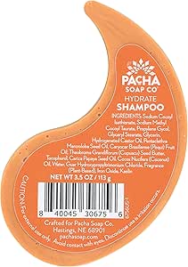 Pacha Soap Co BAR SOAP CONDITIONER, HYDRATE 3 OZ