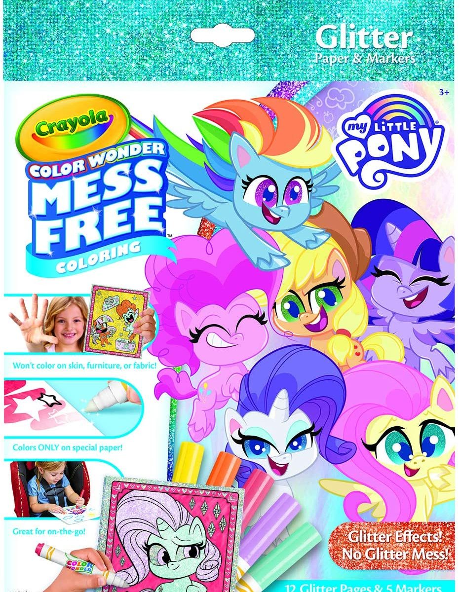 Crayola Velvet Poster and Marker Set - My Little Pony